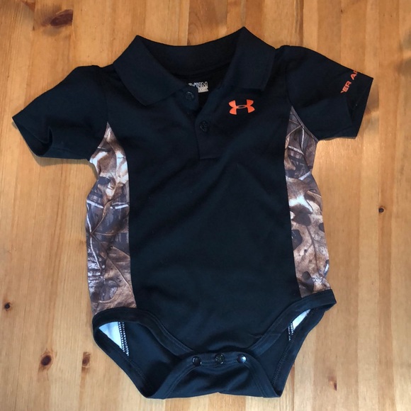 under armour camo polo